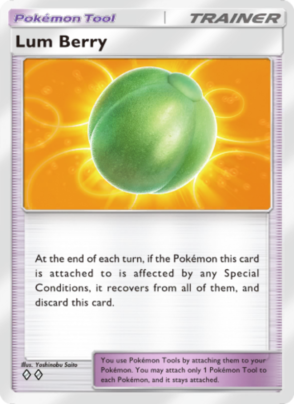 Lum Berry 149/207 — Space-Time Smackdown (English Pokémon TCG card)