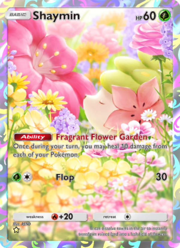 Shaymin 159/207 — Space-Time Smackdown (English Pokémon TCG card)
