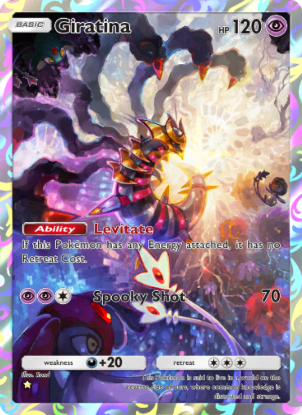 Giratina 167/207 — Space-Time Smackdown (English Pokémon TCG card)