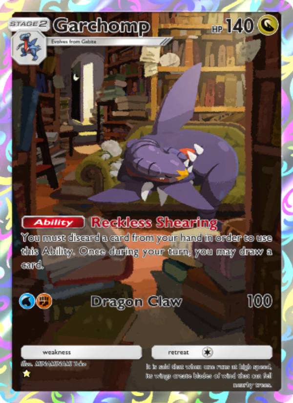 Garchomp 175/207 — Space-Time Smackdown (English Pokémon TCG card)