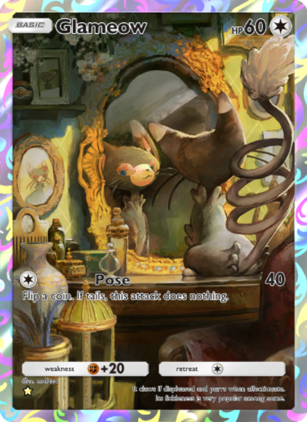 Glameow 178/207 — Space-Time Smackdown (English Pokémon TCG card)