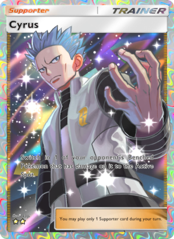 Cyrus 190/207 — Space-Time Smackdown (English Pokémon TCG card)