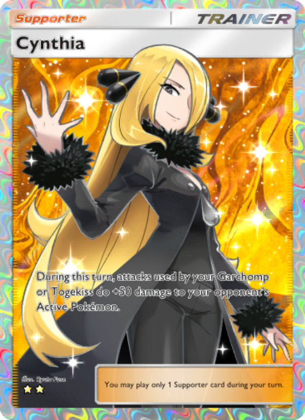 Cynthia 192/207 — Space-Time Smackdown (English Pokémon TCG card)