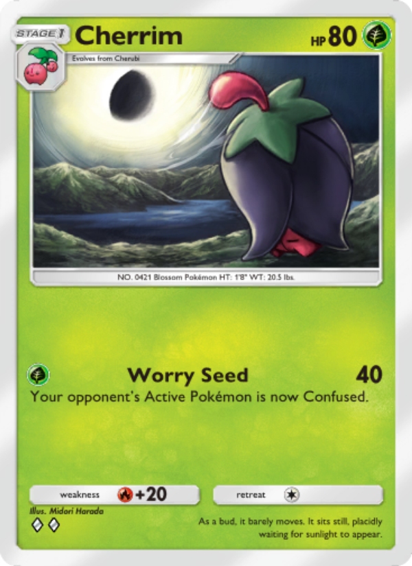 Cherrim 007/96 — Triumphant Light (English Pokémon TCG card)