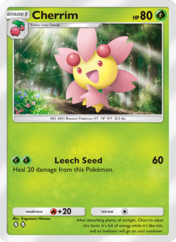 Cherrim 008/96 — Triumphant Light (English Pokémon TCG card)
