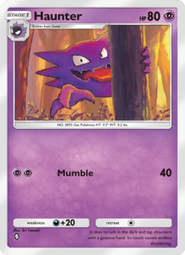 Haunter 032/96 — Triumphant Light (English Pokémon TCG card)