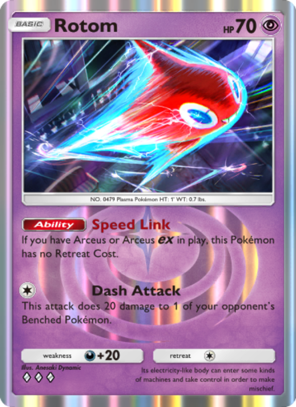 Rotom 035/96 — Triumphant Light (English Pokémon TCG card)
