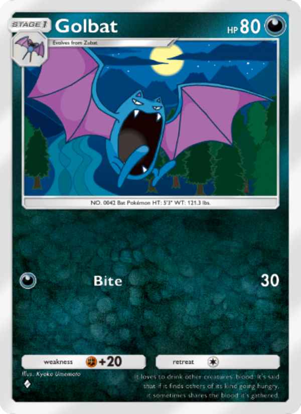 Golbat 049/96 — Triumphant Light (English Pokémon TCG card)