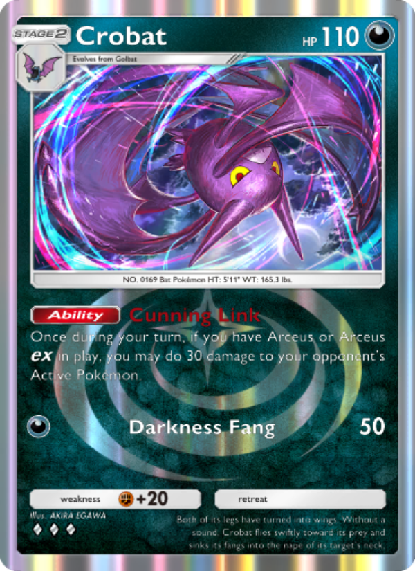 Crobat 050/96 — Triumphant Light (English Pokémon TCG card)