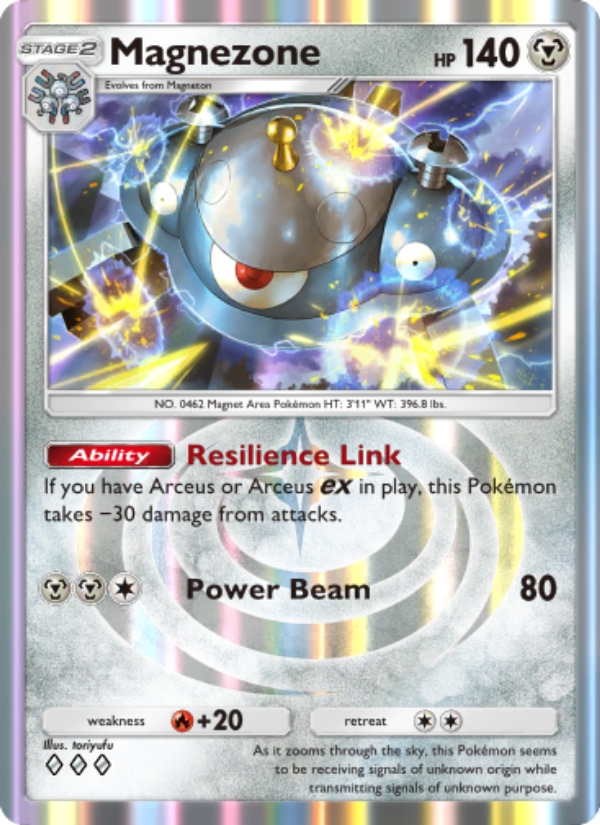 Magnezone 055/96 — Triumphant Light (English Pokémon TCG card)