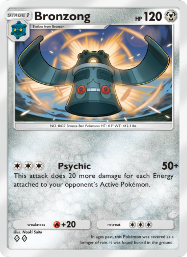 Bronzong 059/96 — Triumphant Light (English Pokémon TCG card)