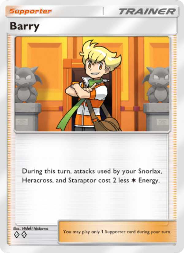 Barry 074/96 — Triumphant Light (English Pokémon TCG card)