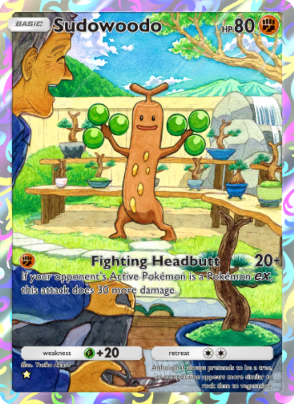 Sudowoodo 079/96 — Triumphant Light (English Pokémon TCG card)