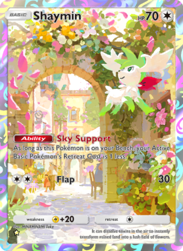Shaymin 081/96 — Triumphant Light (English Pokémon TCG card)