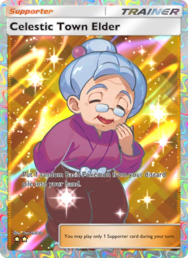 Celestic Town Elder 088/96 — Triumphant Light (English Pokémon TCG card)