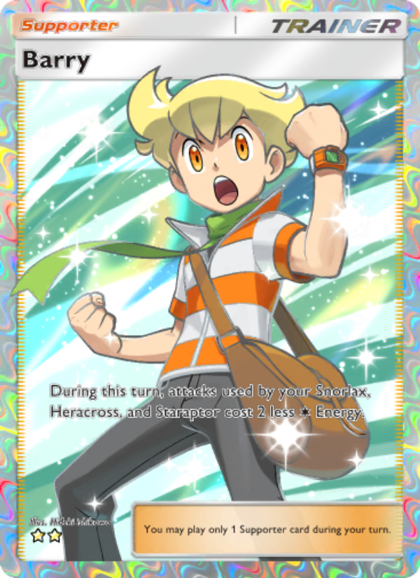 Barry 089/96 — Triumphant Light (English Pokémon TCG card)