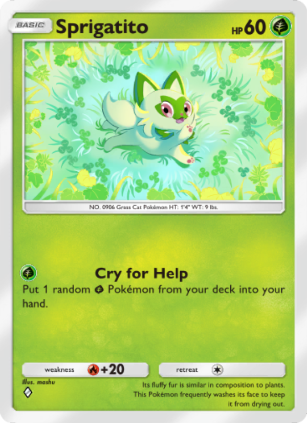 Sprigatito 005/111 — Shining Revelry (English Pokémon TCG card)