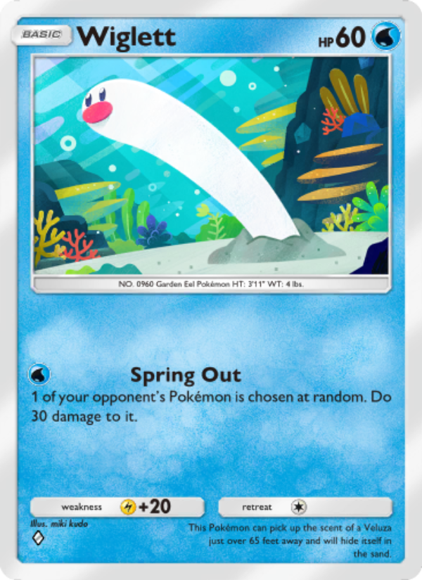 Wiglett 018/111 — Shining Revelry (English Pokémon TCG card)