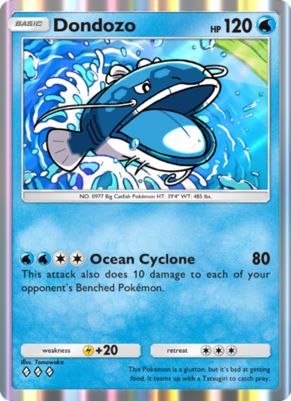 Dondozo 020/111 — Shining Revelry (English Pokémon TCG card)