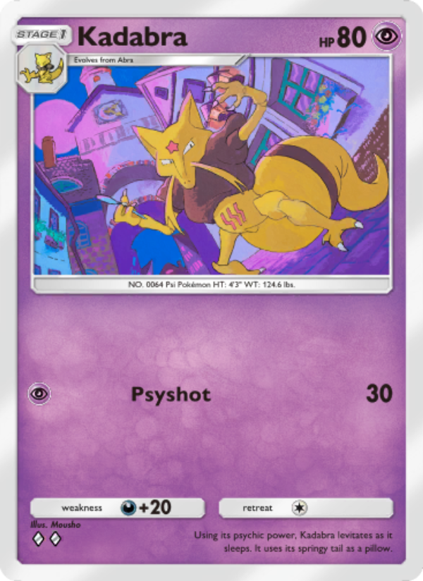 Kadabra 030/111 — Shining Revelry (English Pokémon TCG card)