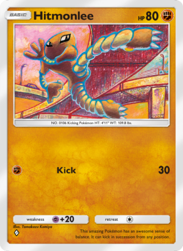 Hitmonlee 040/111 — Shining Revelry (English Pokémon TCG card)