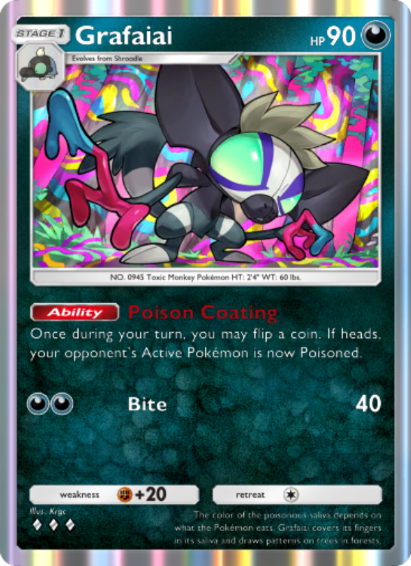 Grafaiai 051/111 — Shining Revelry (English Pokémon TCG card)