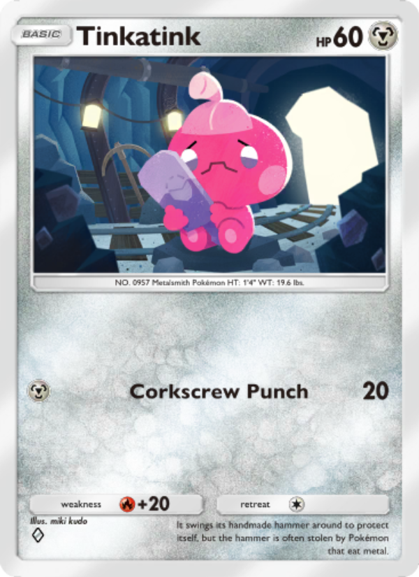 Tinkatink 052/111 — Shining Revelry (English Pokémon TCG card)