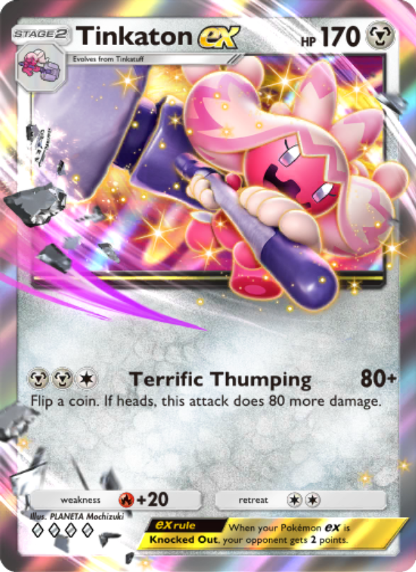 Tinkaton ex 054/111 — Shining Revelry (English Pokémon TCG card)
