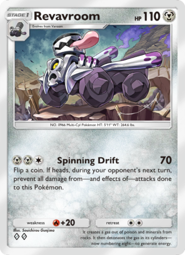 Revavroom 056/111 — Shining Revelry (English Pokémon TCG card)