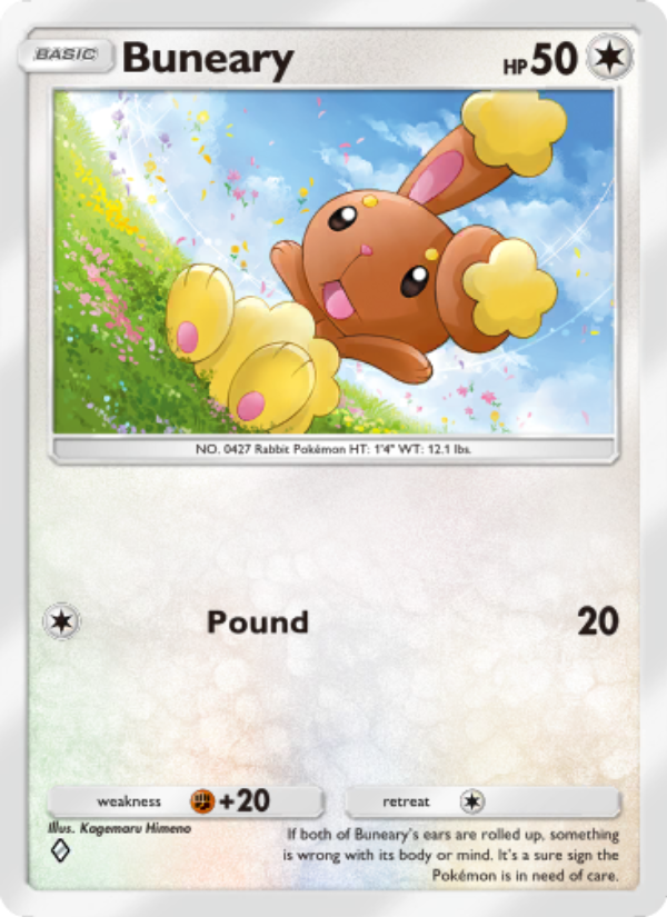 Buneary 066/111 — Shining Revelry (English Pokémon TCG card)