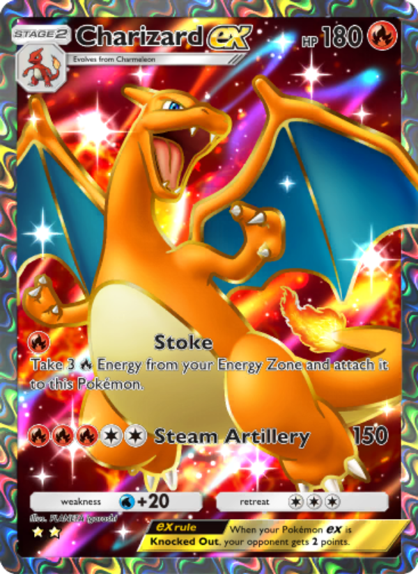 Charizard ex 080/111 — Shining Revelry (English Pokémon TCG card)