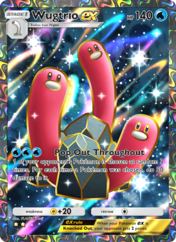 Wugtrio ex 081/111 — Shining Revelry (English Pokémon TCG card)