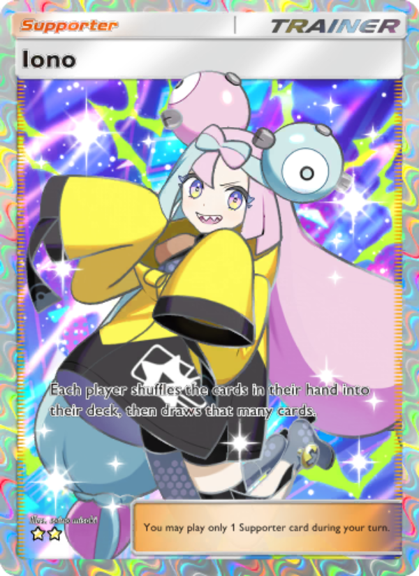 Iono 088/111 — Shining Revelry (English Pokémon TCG card)