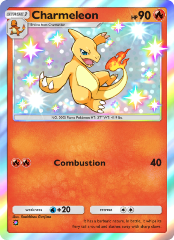 Charmeleon 100/111 — Shining Revelry (English Pokémon TCG card)