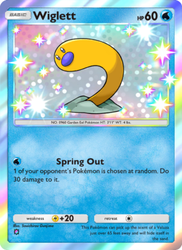 Wiglett 101/111 — Shining Revelry (English Pokémon TCG card)