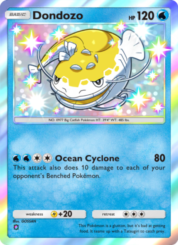 Dondozo 102/111 — Shining Revelry (English Pokémon TCG card)