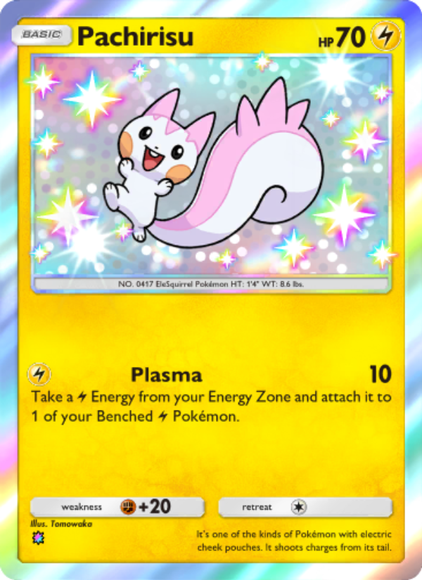 Pachirisu 103/111 — Shining Revelry (English Pokémon TCG card)