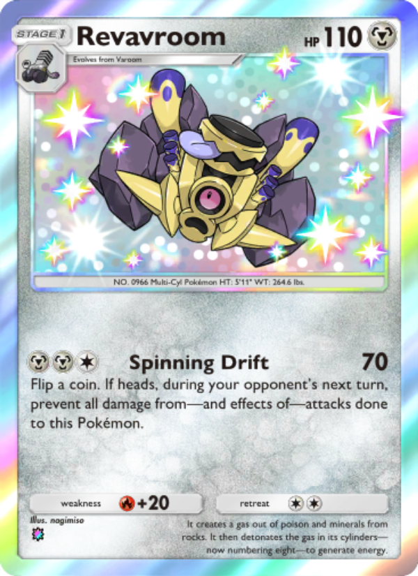 Revavroom 106/111 — Shining Revelry (English Pokémon TCG card)