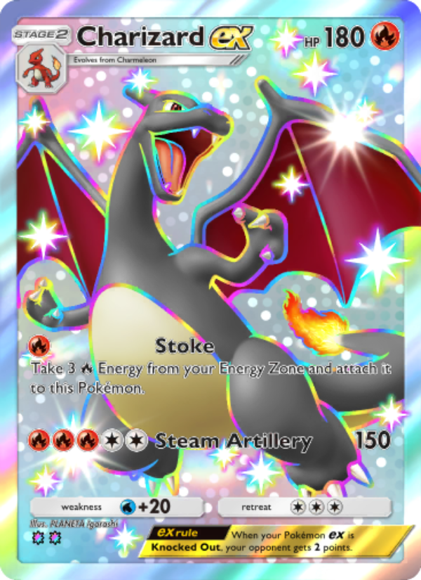 Charizard ex 108/111 — Shining Revelry (English Pokémon TCG card)