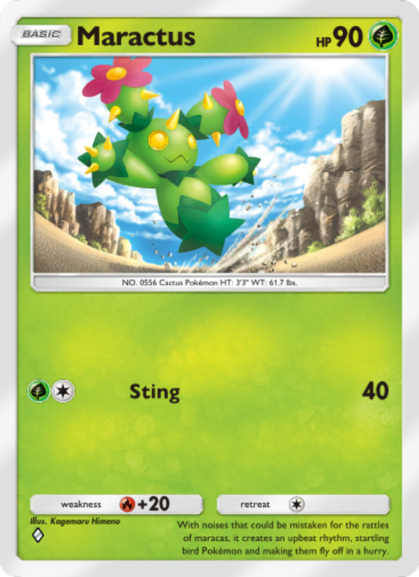 Maractus 005/239 — Celestial Guardians (English Pokémon TCG card)