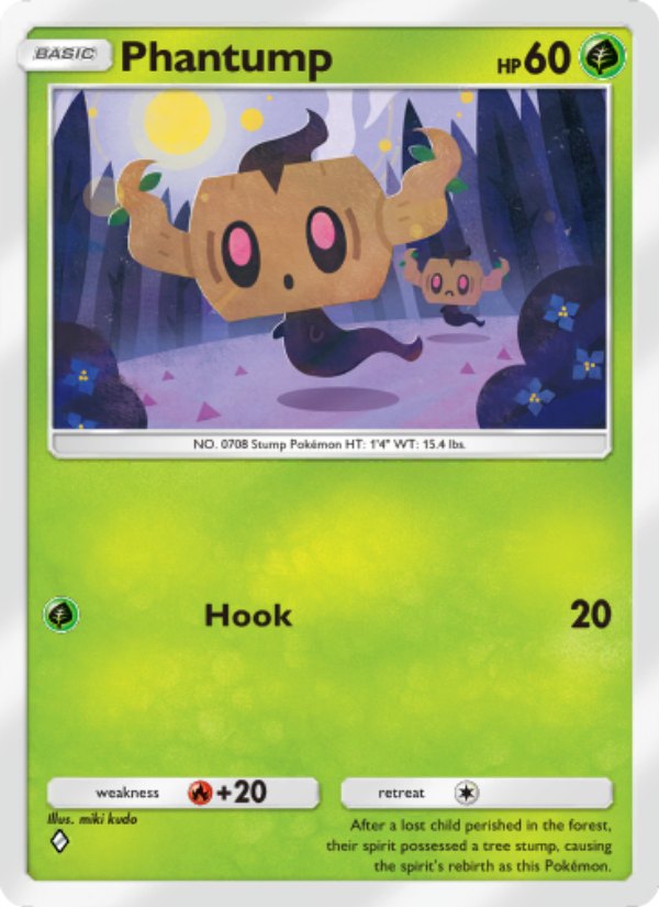 Phantump 007/239 — Celestial Guardians (English Pokémon TCG card)