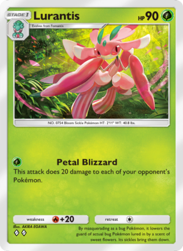 Lurantis 015/239 — Celestial Guardians (English Pokémon TCG card)