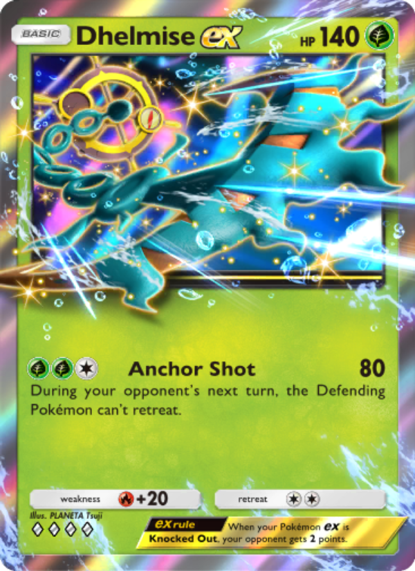 Dhelmise ex 023/239 — Celestial Guardians (English Pokémon TCG card)