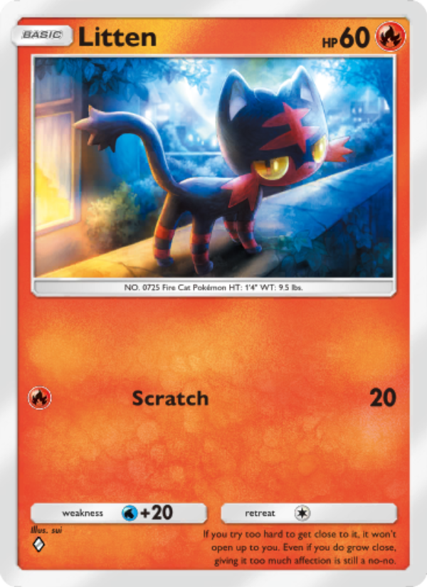 Litten 031/239 — Celestial Guardians (English Pokémon TCG card)