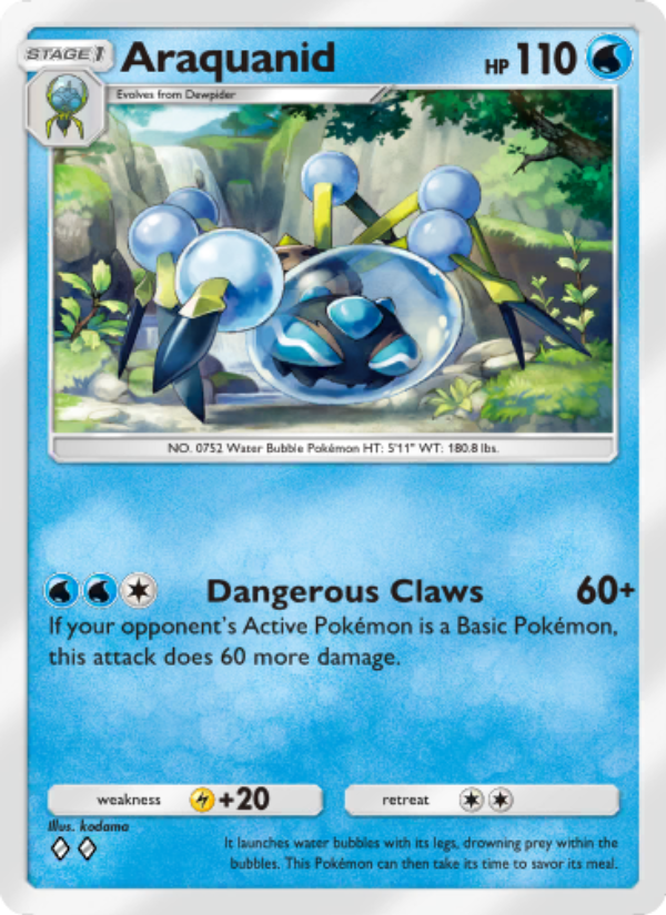 Araquanid 053/239 — Celestial Guardians (English Pokémon TCG card)