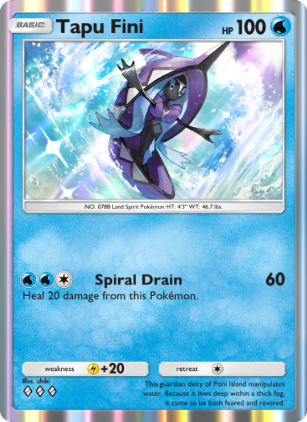 Tapu Fini 056/239 — Celestial Guardians (English Pokémon TCG card)