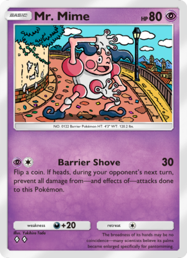 Mr. Mime 069/239 — Celestial Guardians (English Pokémon TCG card)