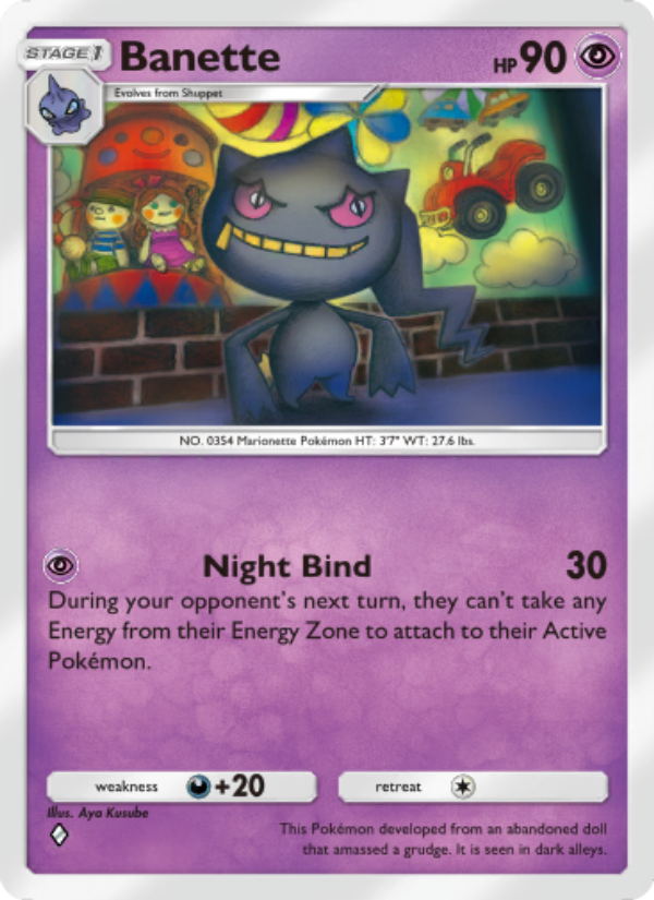 Banette 075/239 — Celestial Guardians (English Pokémon TCG card)