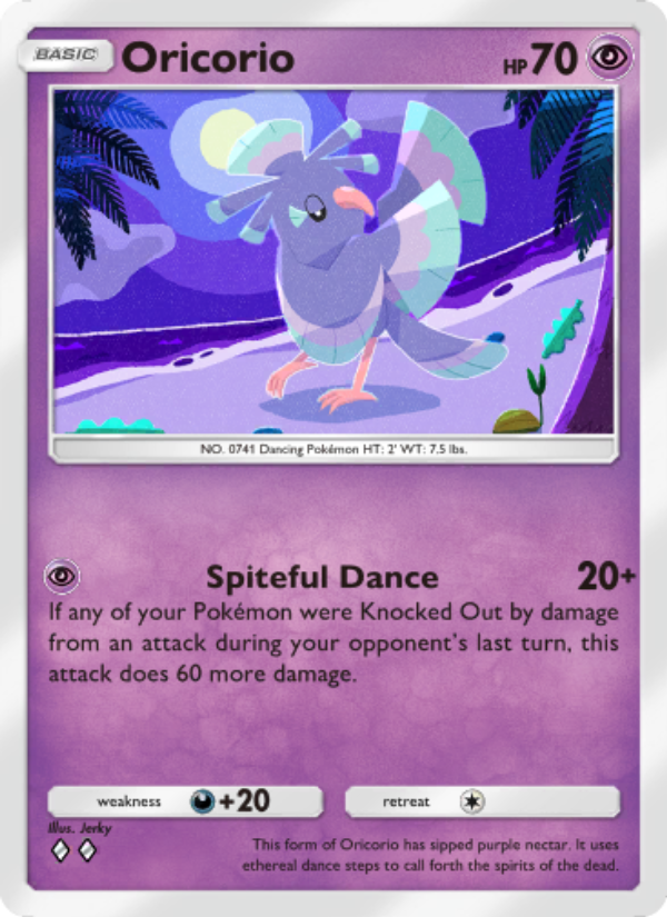 Oricorio 077/239 — Celestial Guardians (English Pokémon TCG card)