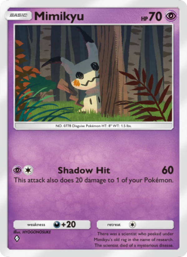 Mimikyu 083/239 — Celestial Guardians (English Pokémon TCG card)